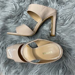 Women’s express square block heels